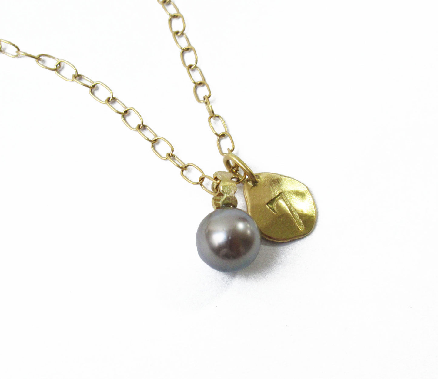 kerama pearl × marumaru charm top 9 / K18