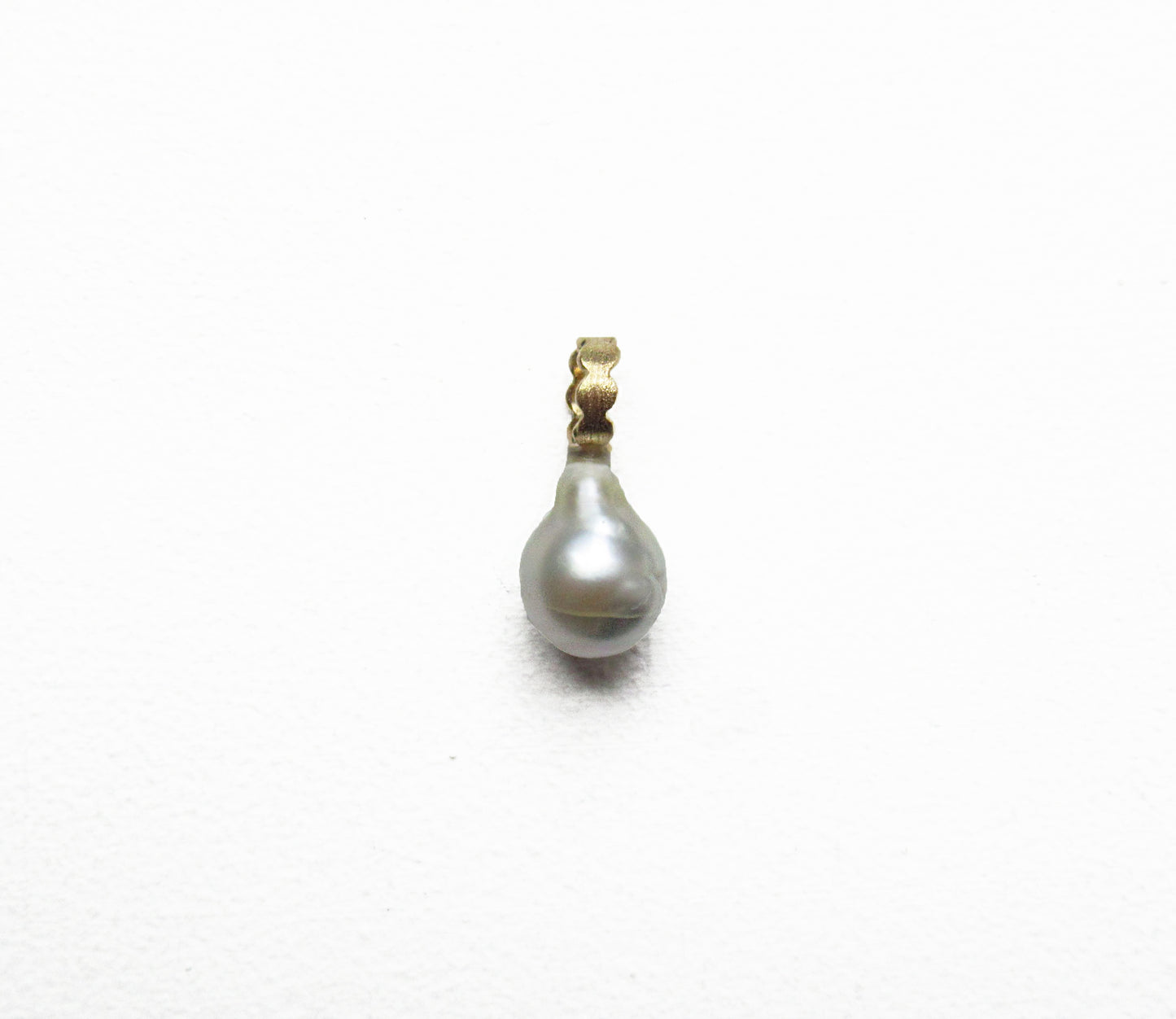 kerama pearl × marumaru charm top / K18