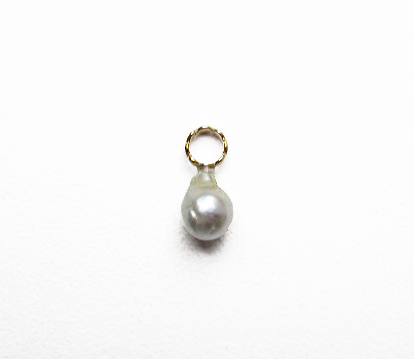 kerama pearl × marumaru charm top / K18