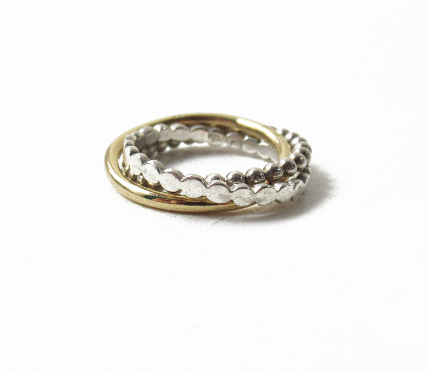 ren ring (K18 plane) / K18,silver