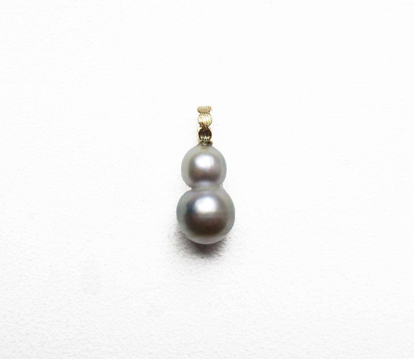 kerama pearl × marumaru charm top / K18