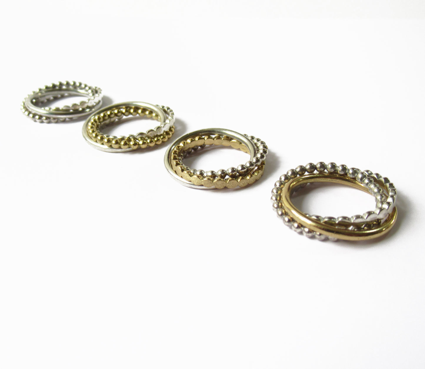 ren ring (K18 plane) / K18,silver