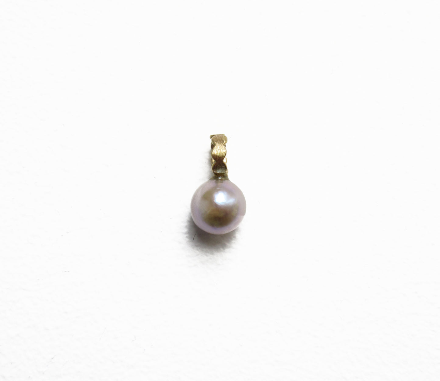 kerama pearl × marumaru charm top / K18