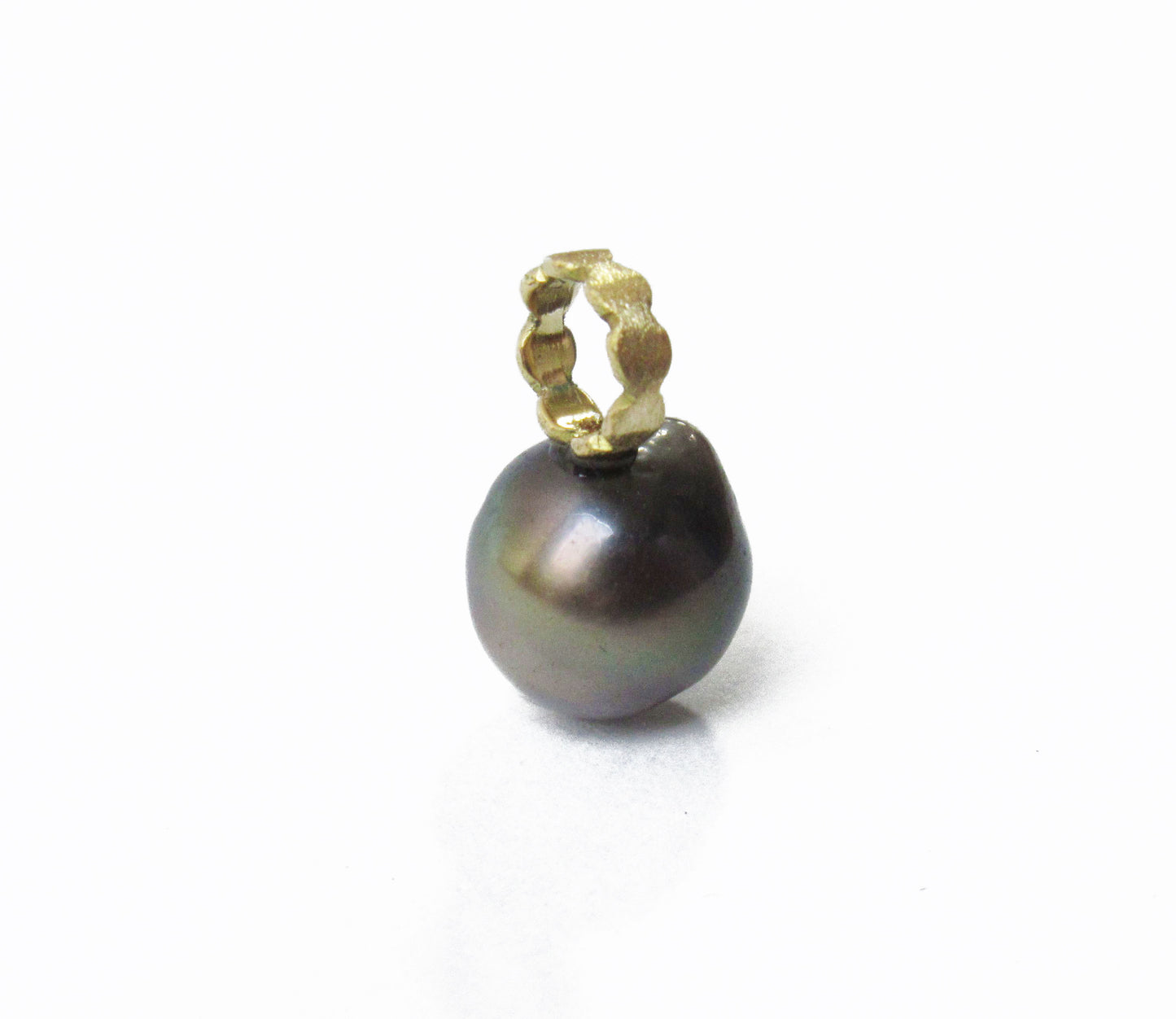 kerama pearl × marumaru charm top / K18