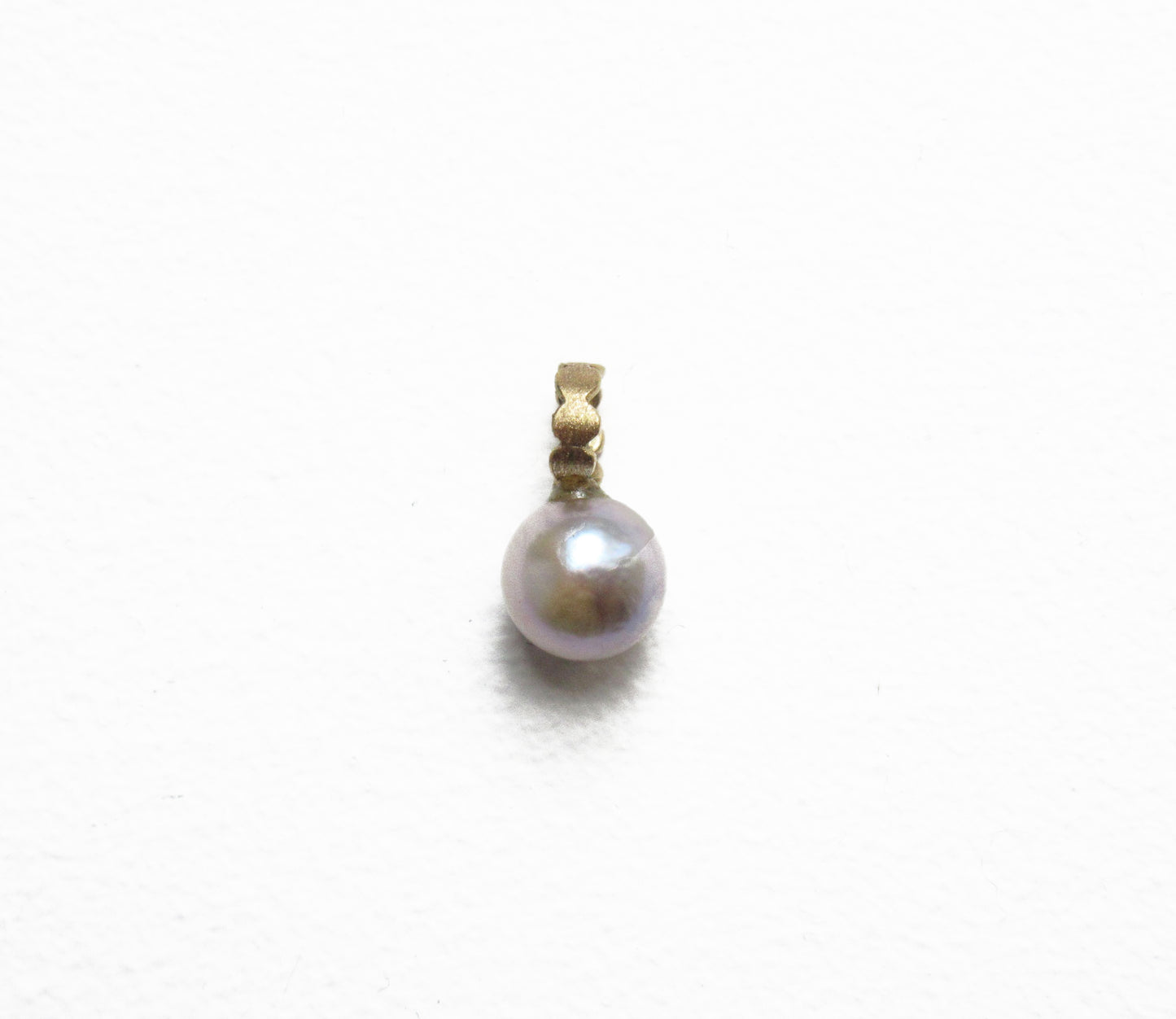 kerama pearl × marumaru charm top / K18