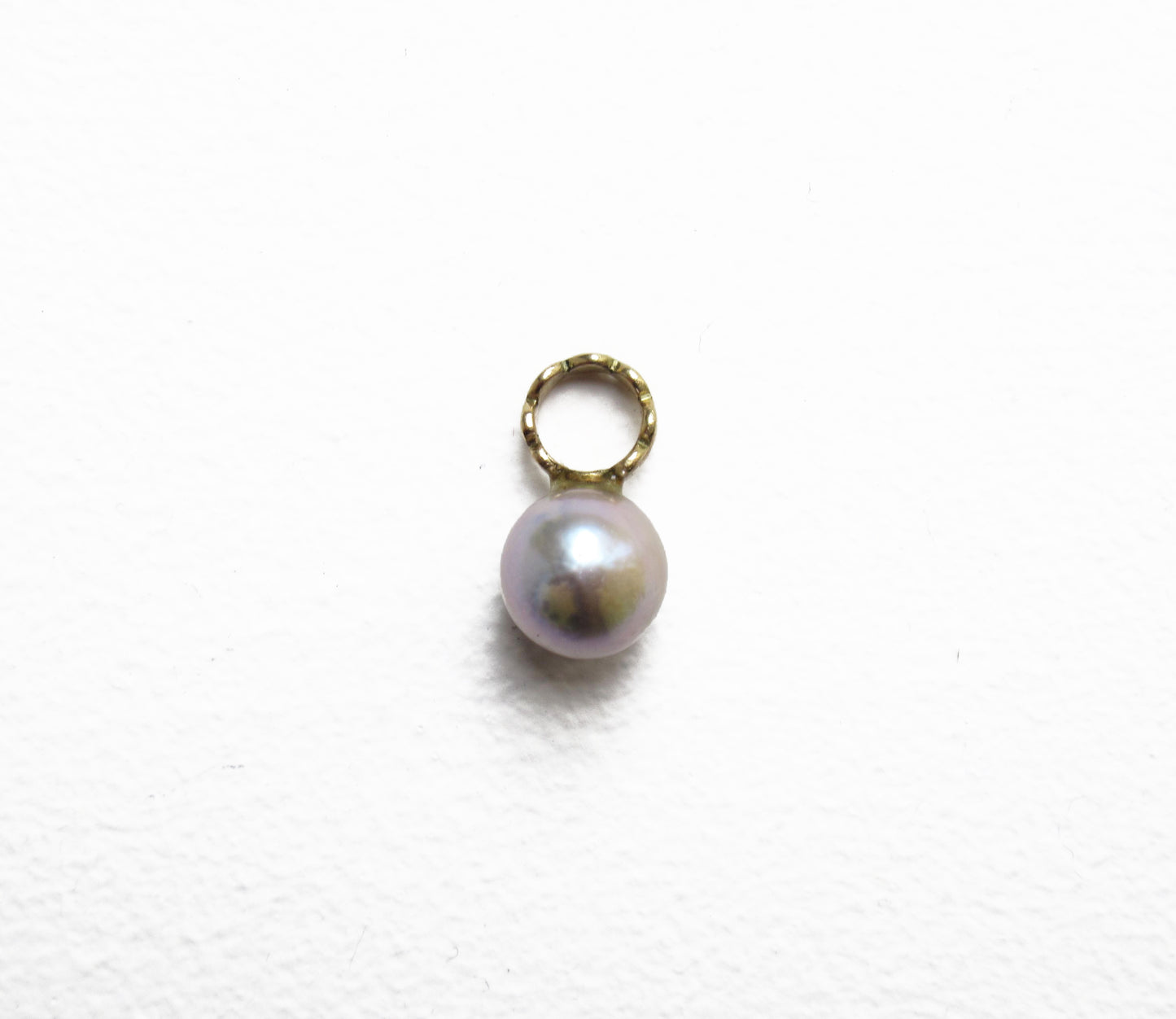 kerama pearl × marumaru charm top / K18
