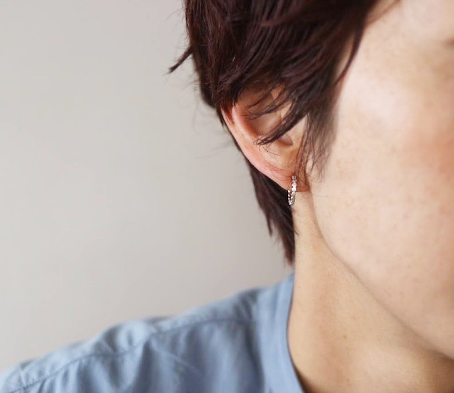 marumaru silver earring / Silver (両耳)