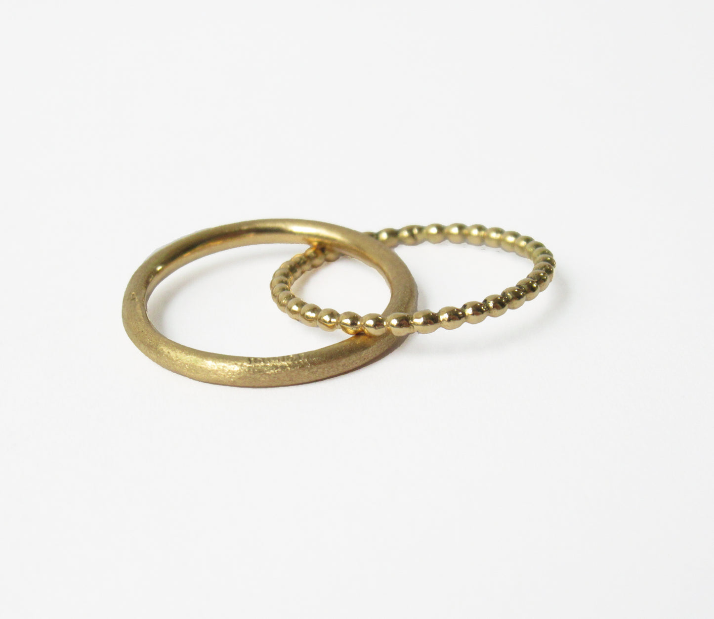 crossing marriage ring / K18