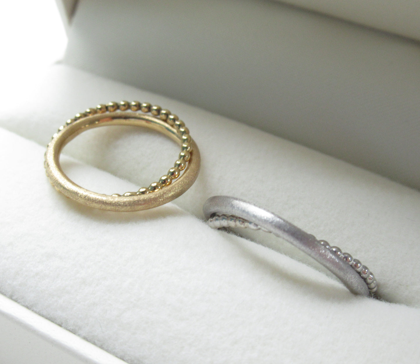 crossing marriage ring / K18