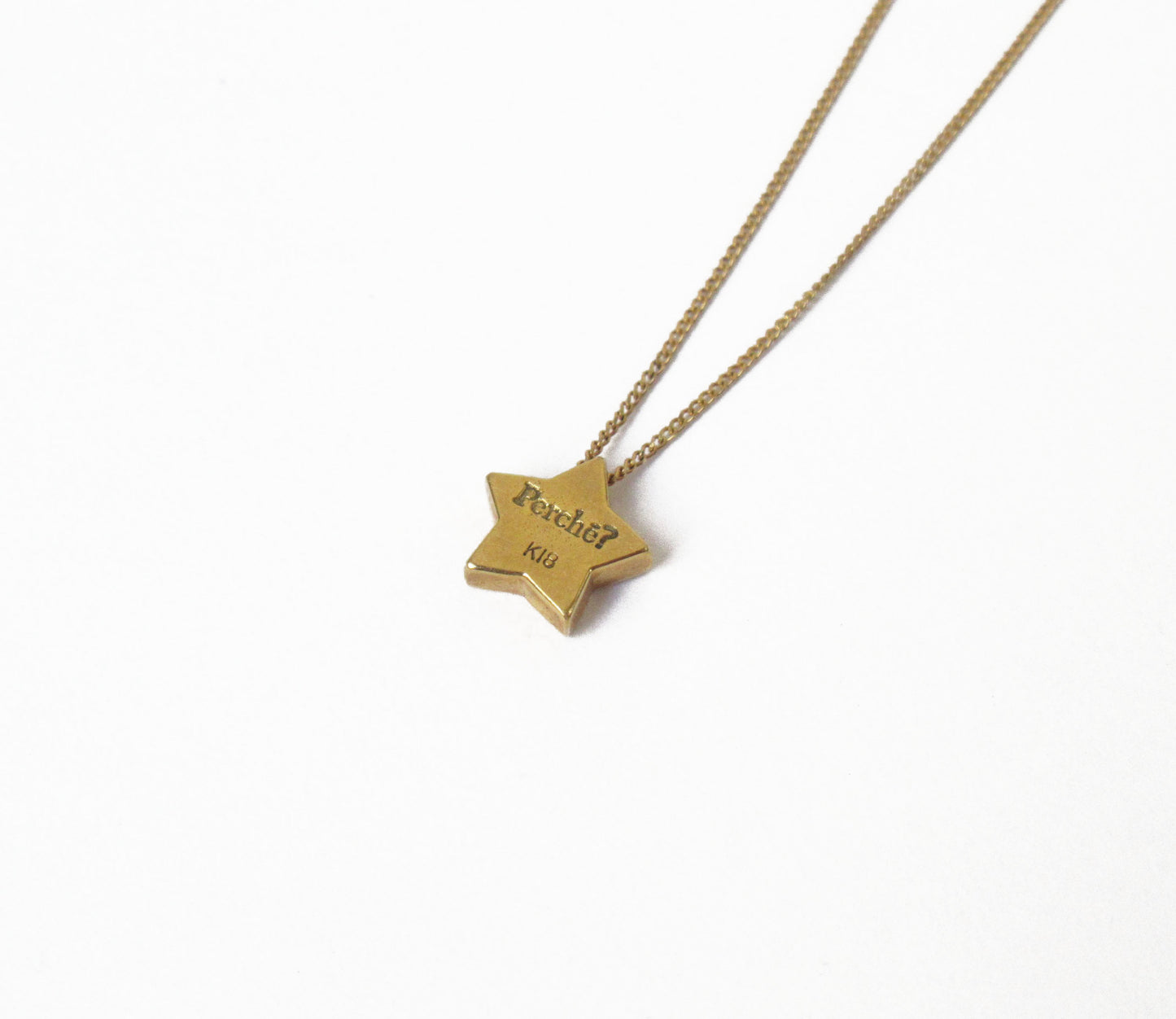 star necklace (50cm) /K18