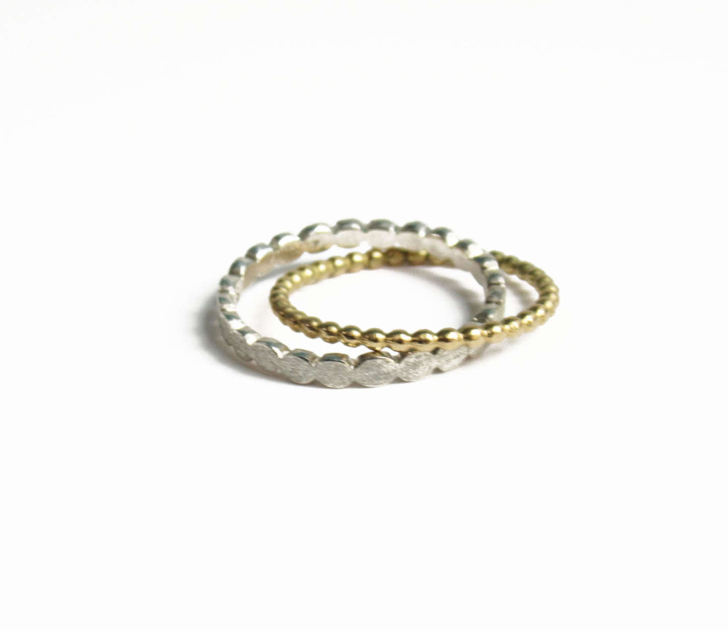 crossing silver marumaru ring 2 / Silver,K18