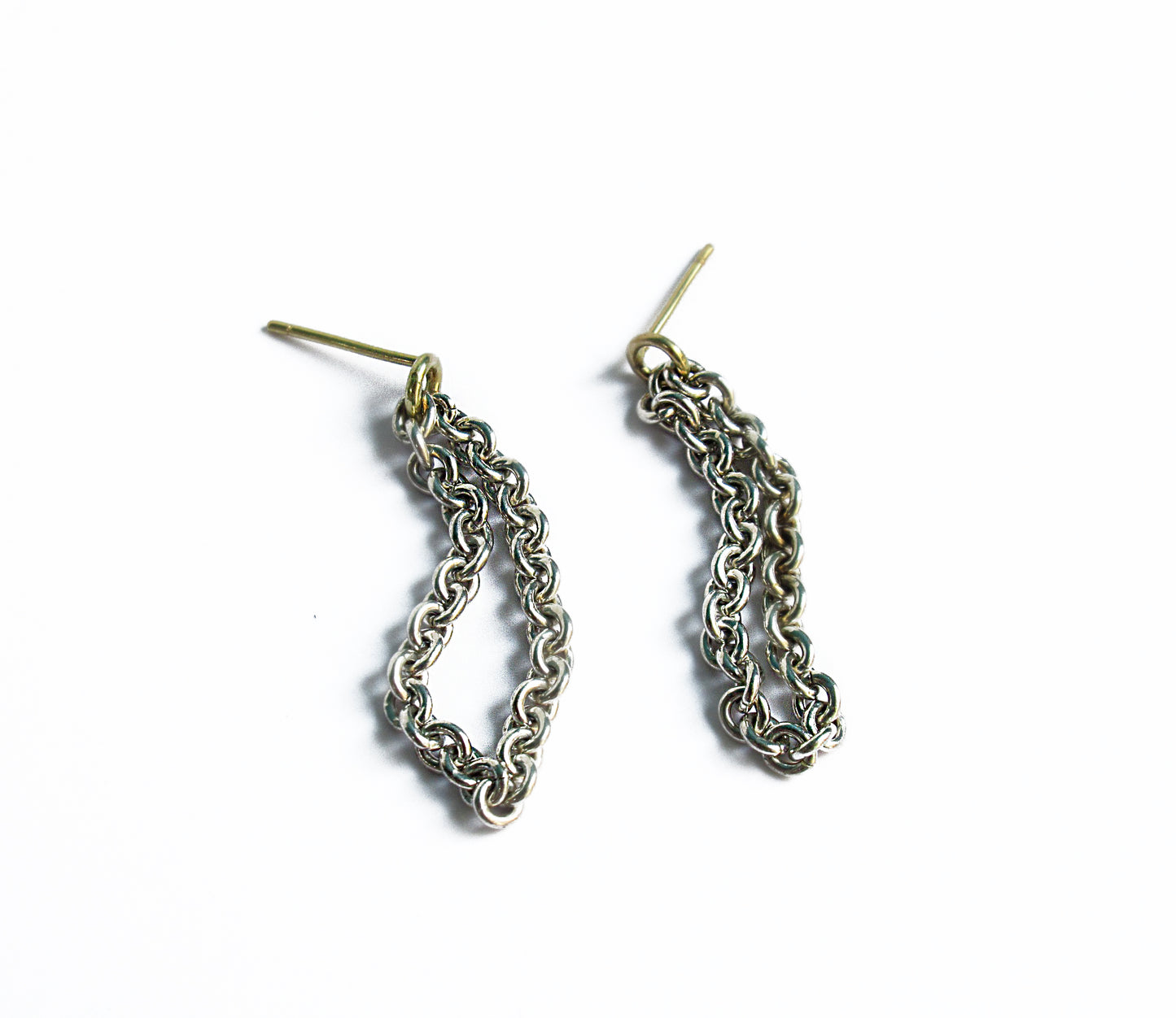loop pierced earring 2 / Silver,K18 (片耳)