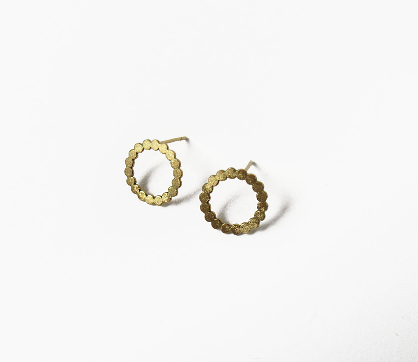 marumaru pierced earring 2 / K18 (片耳)