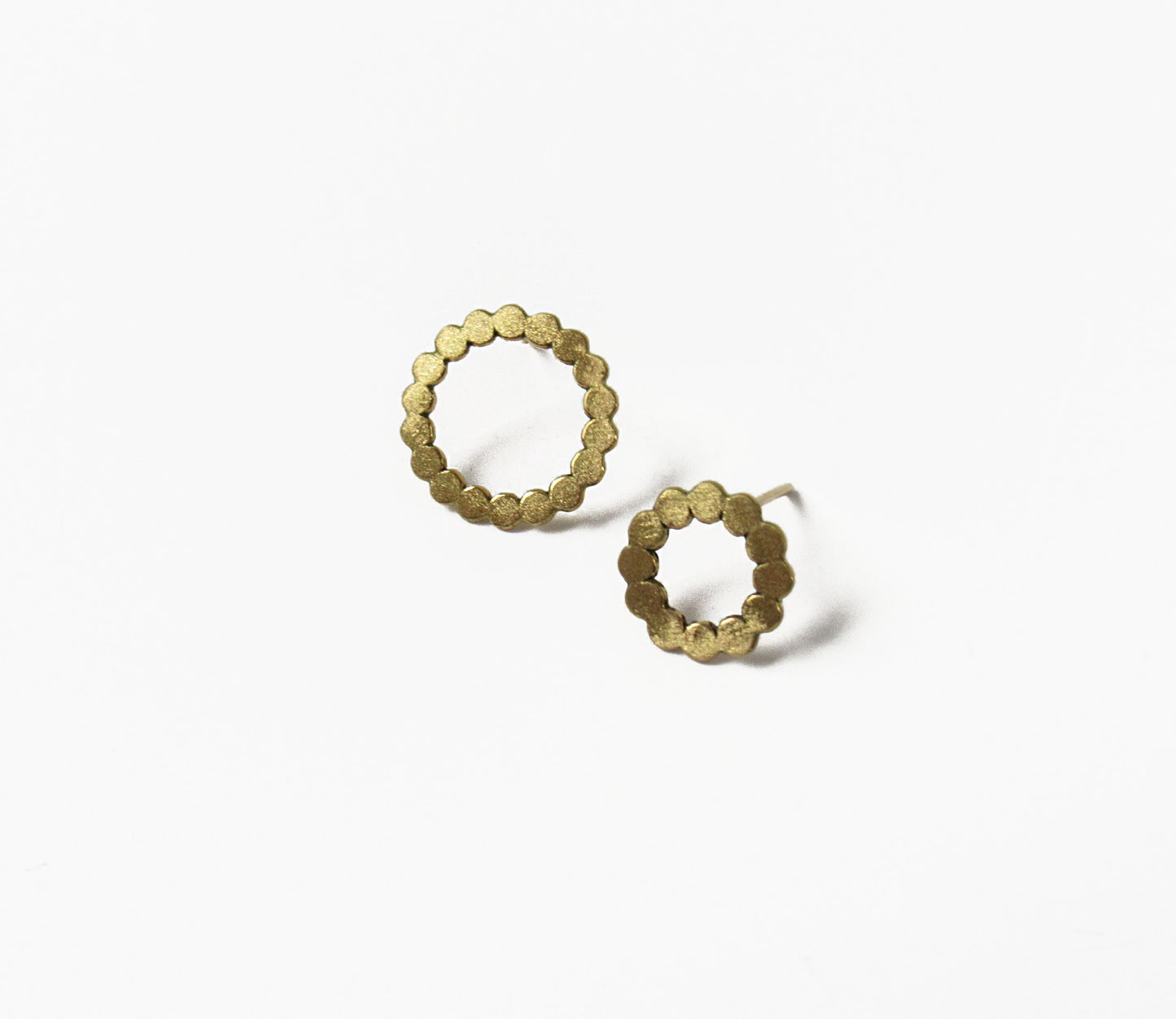 marumaru pierced earring 2 / K18 (片耳)