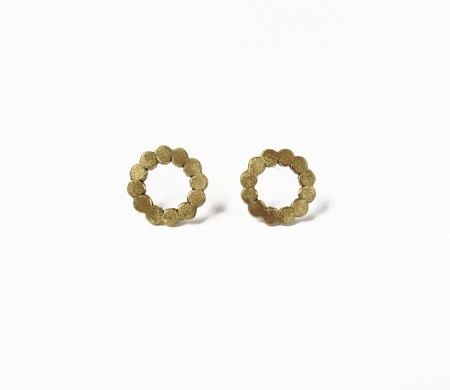 marumaru earring (pierce) 1 / K18 (片耳)