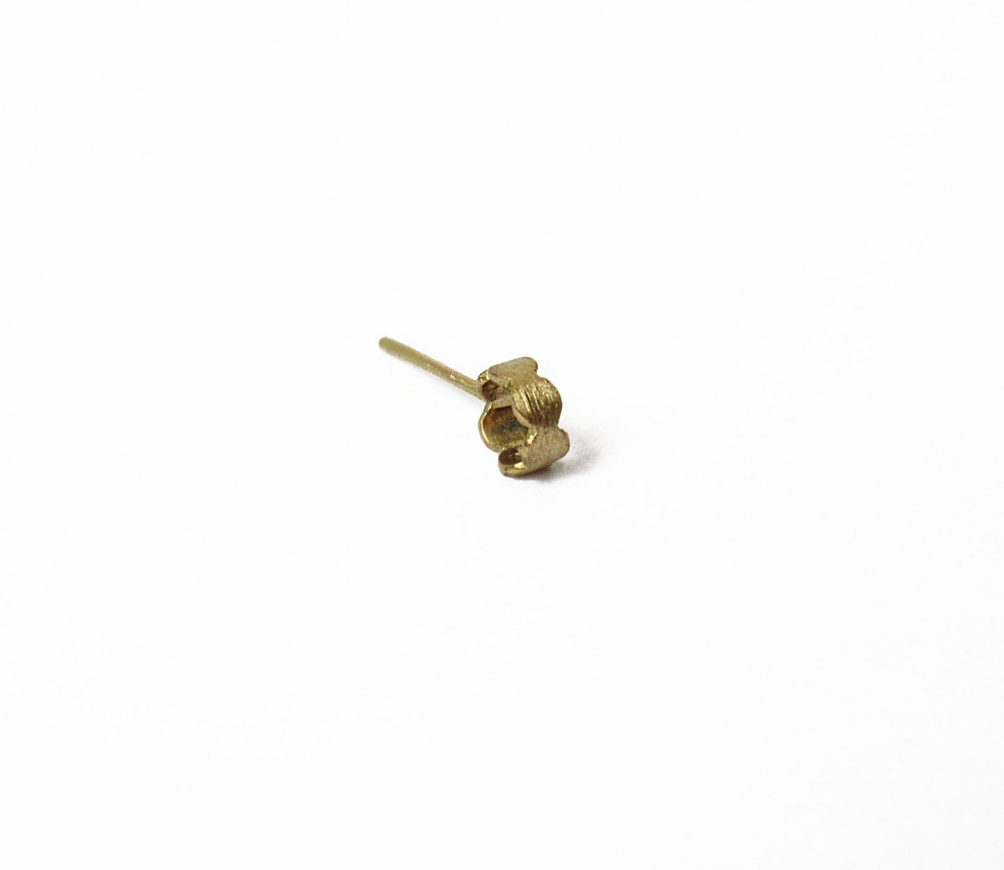 marumaru ring pierced earring / K18 (片耳)