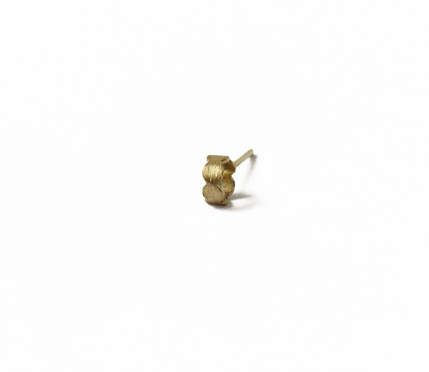 marumaru ring pierced earring / K18 (片耳)