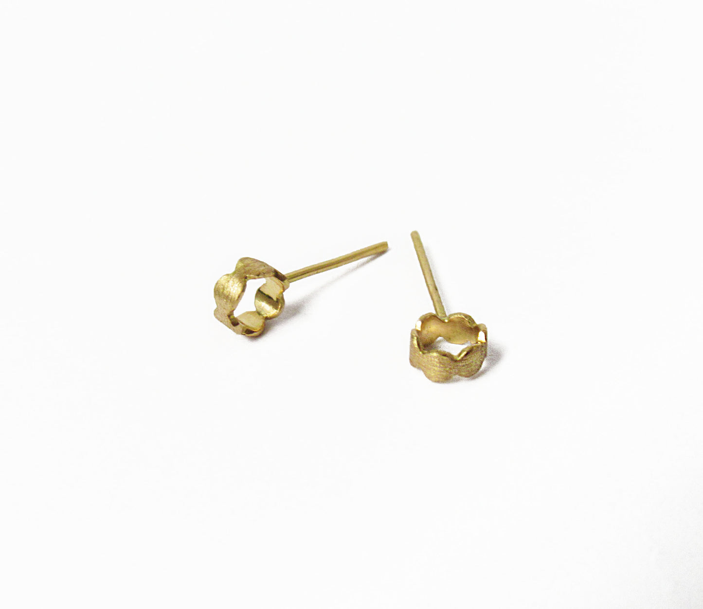 marumaru ring pierced earring / K18 (片耳)