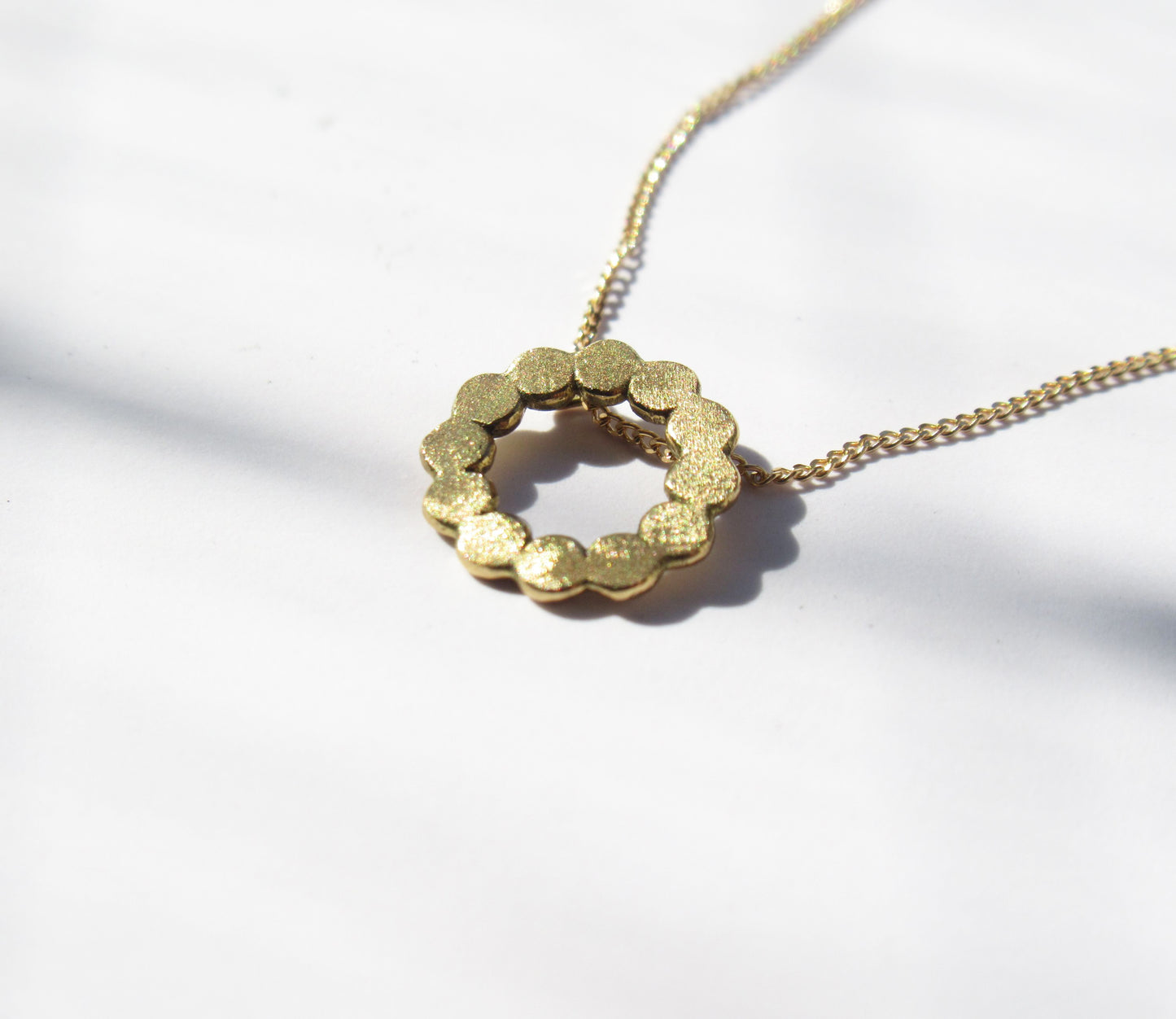 round marumaru necklace 1 / K18 (40cm)
