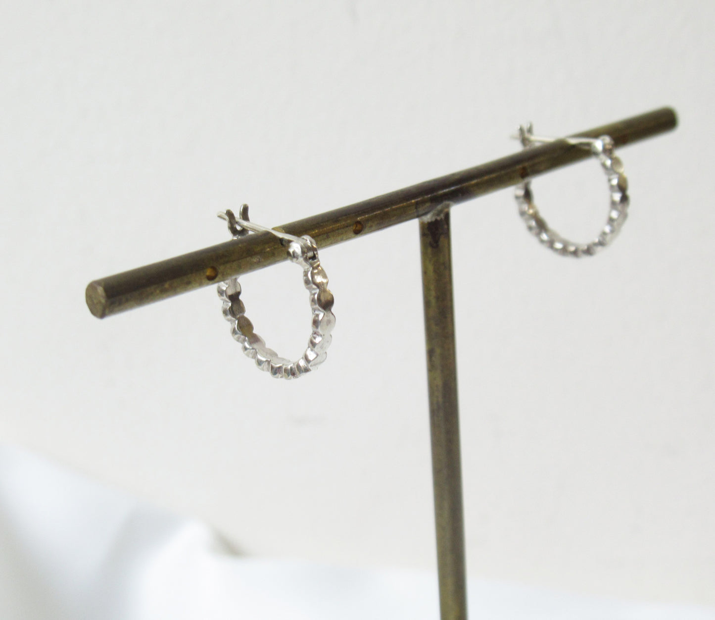 marumaru silver hoop earring (pierce) 1 / Silver (両耳)