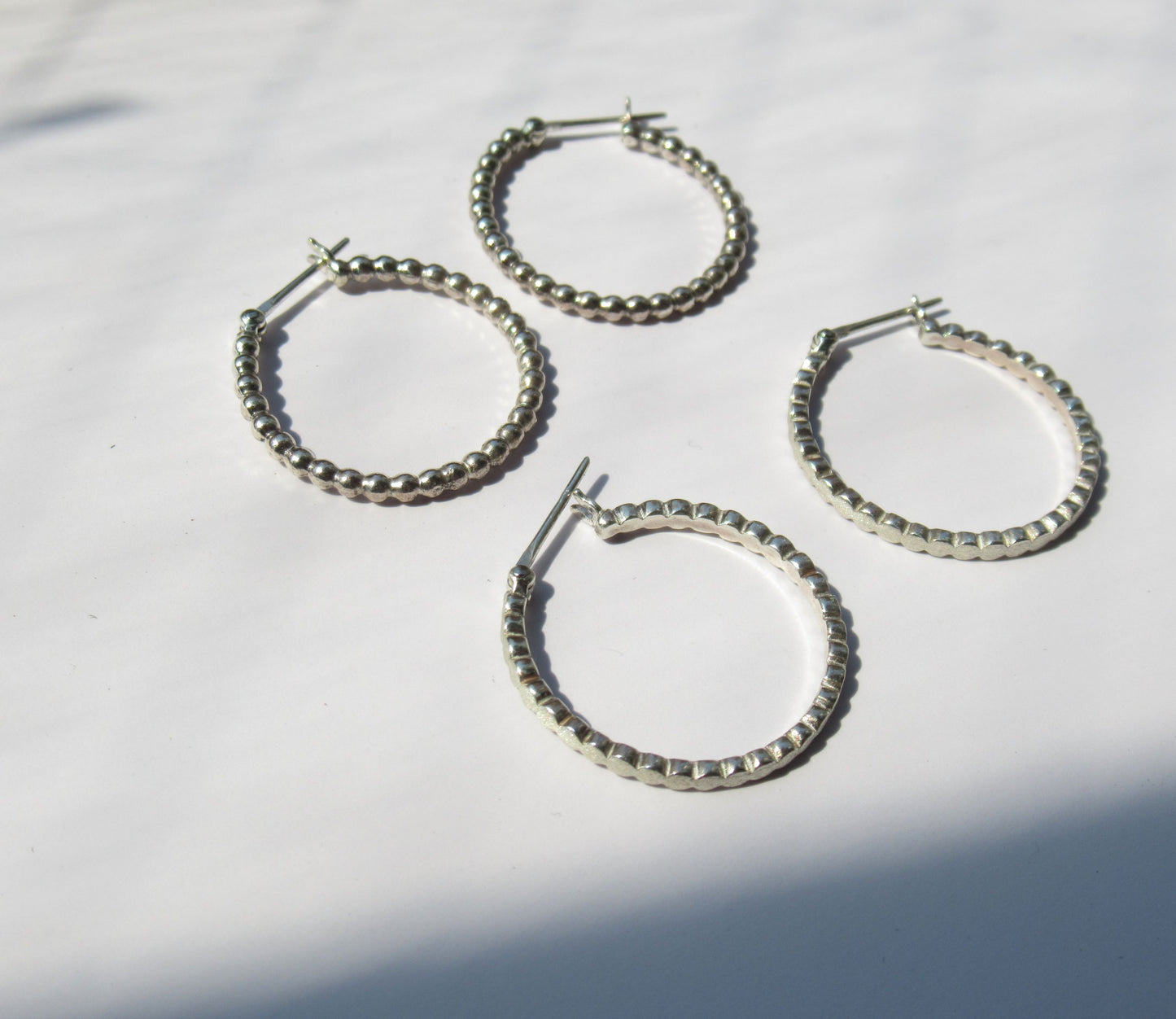 marumaru silver hoop earring (pierce) 2/ Silver (両耳)