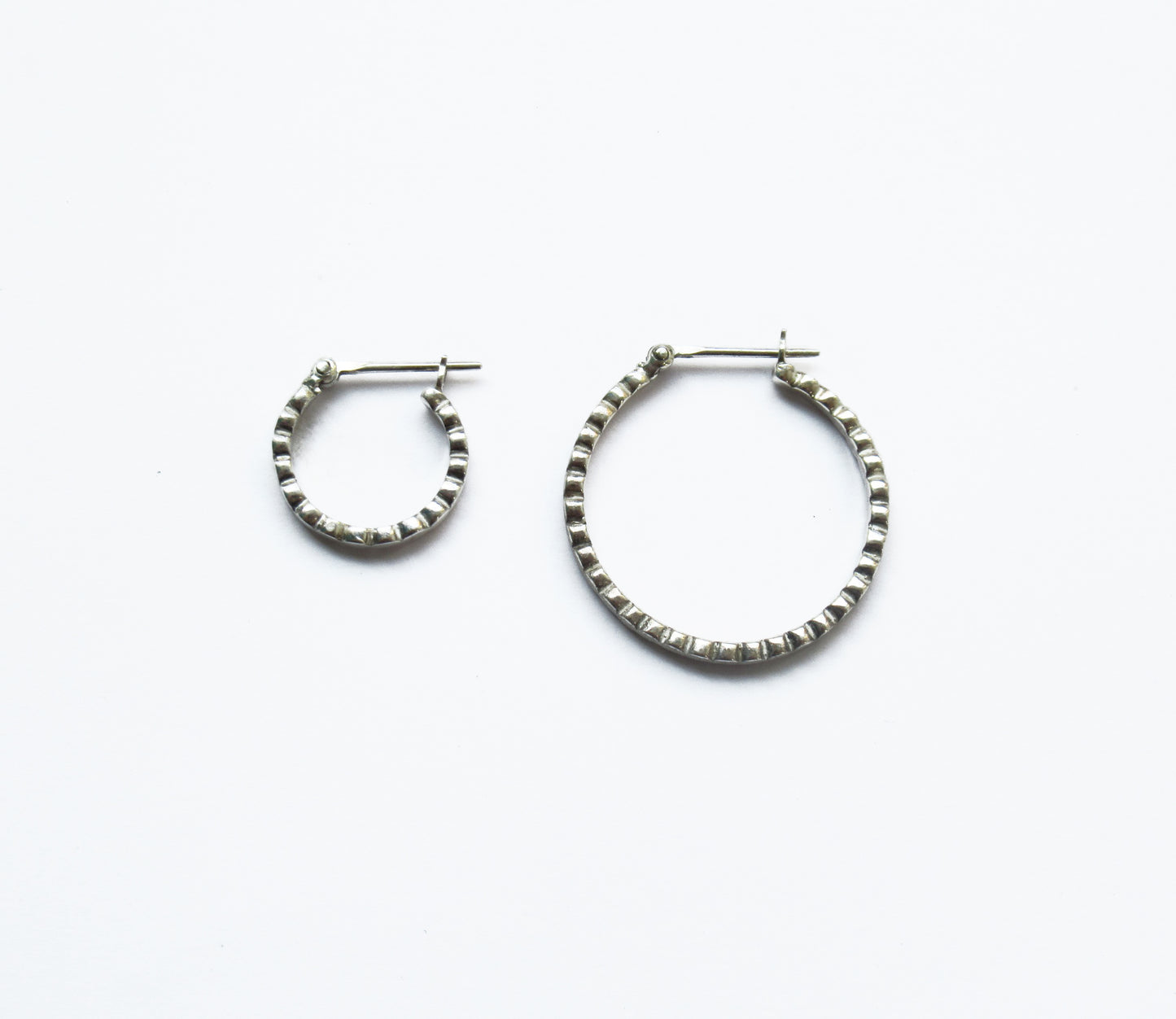 marumaru silver hoop earring (pierce) 2/ Silver (両耳)