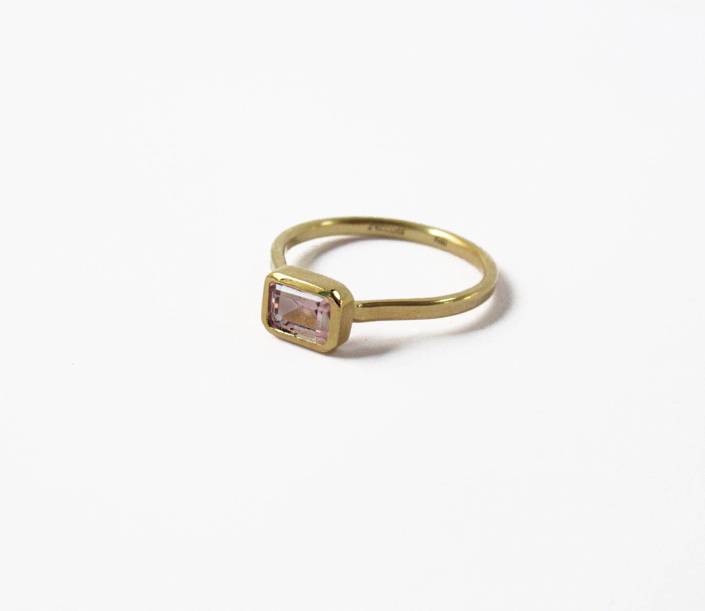 pink tourmaline ring (12.5号)/ K18