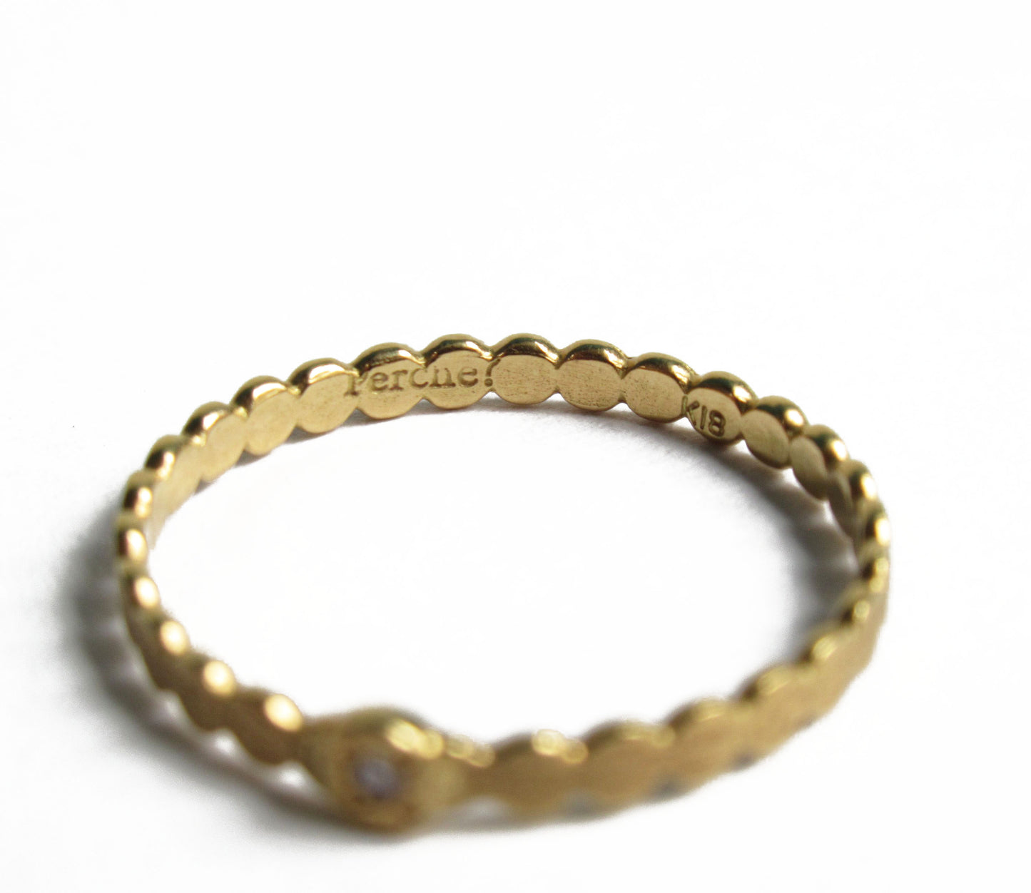 marumaru dia 1P ring / K18