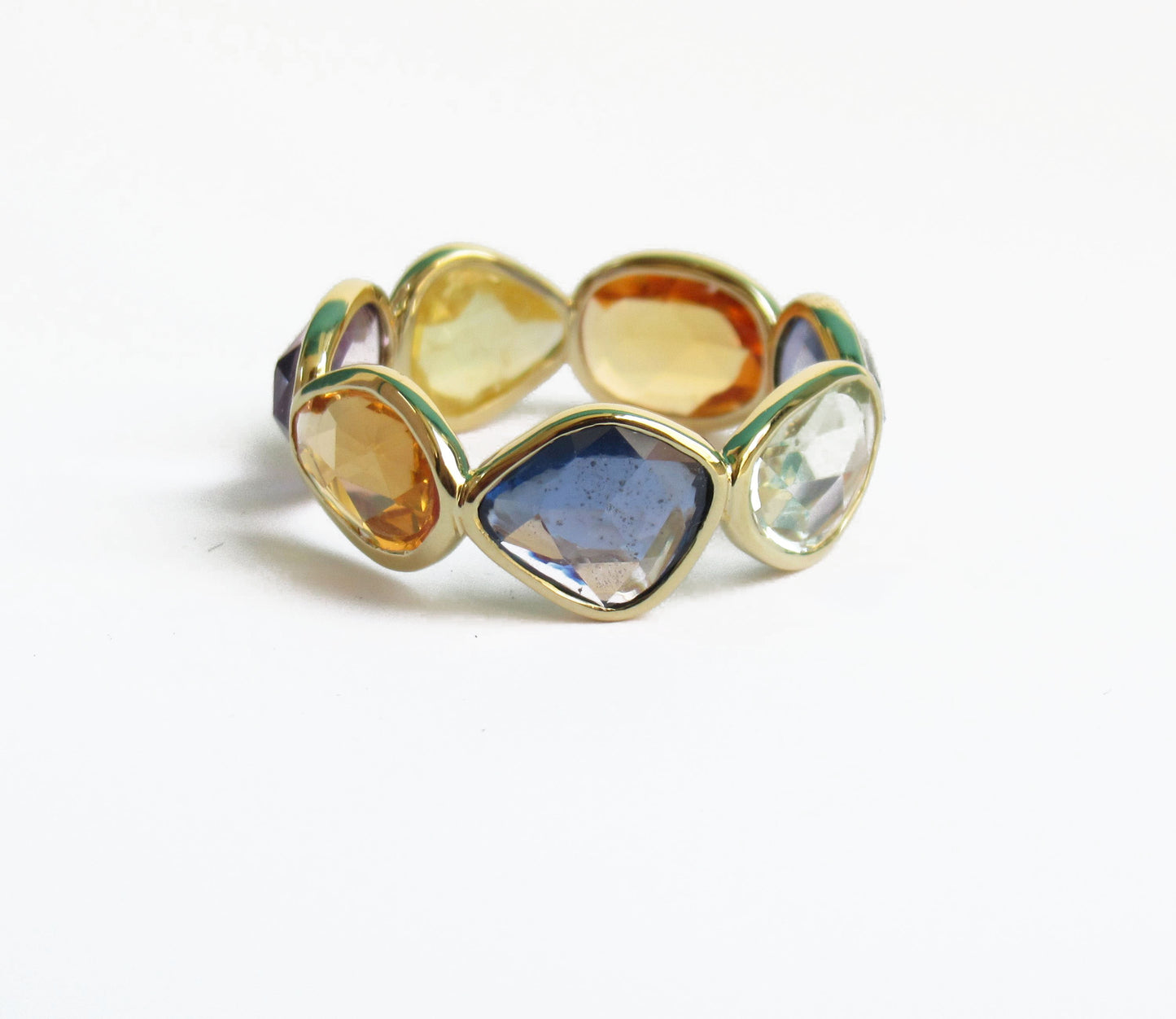 full eternity sapphire ring (13号) / K18