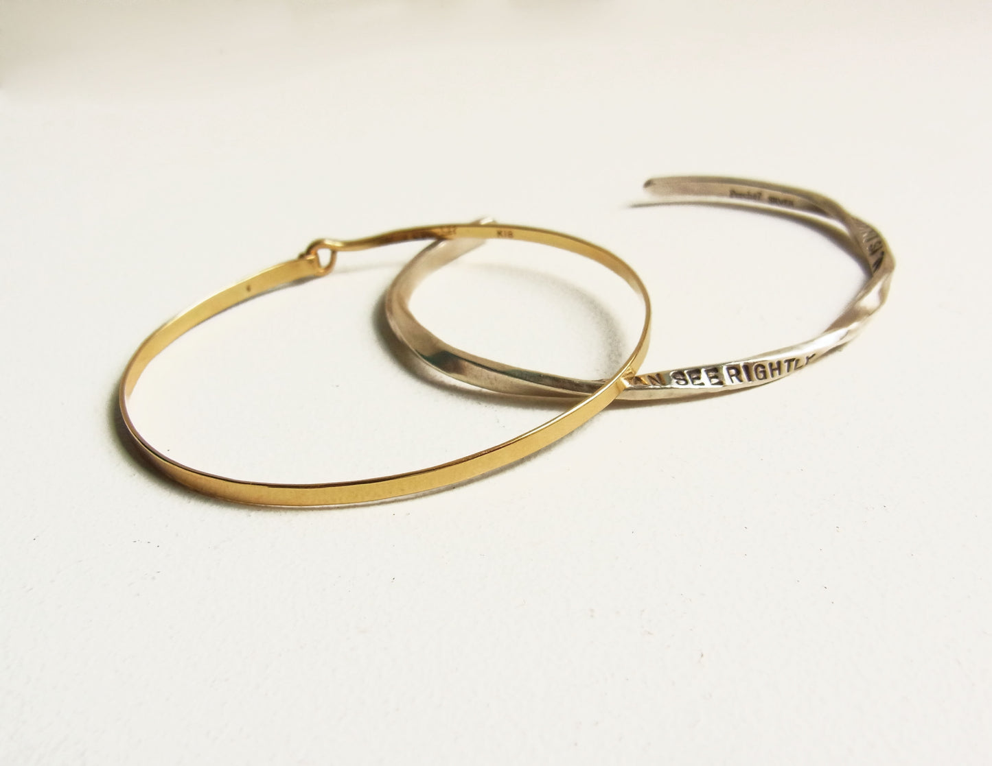 flat bangle /K18