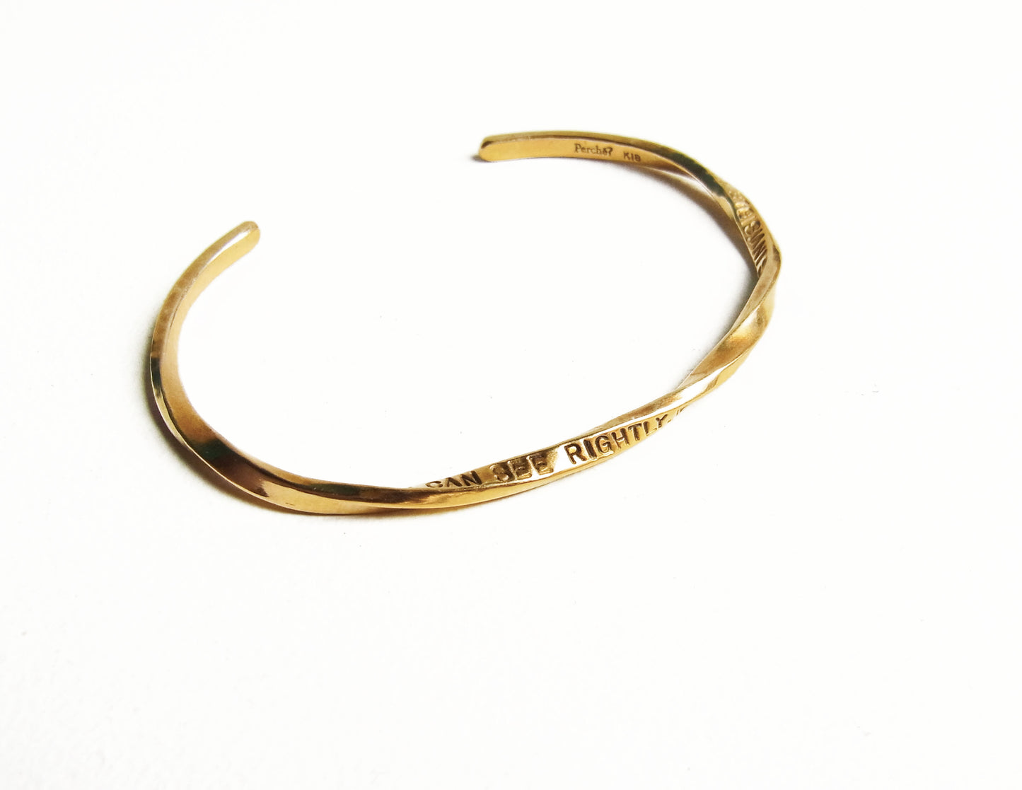 message bangle (S) / K18