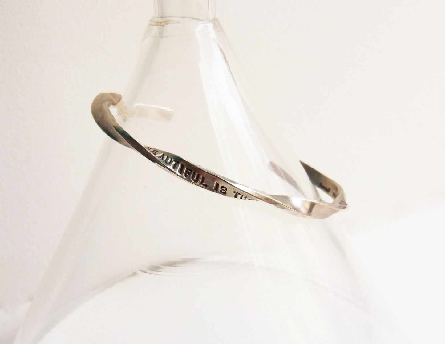 message bangle (M)/Silver