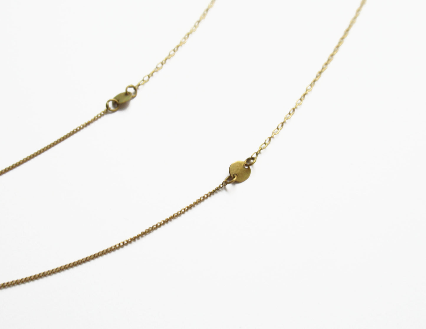 garland necklace 3 (K18/80cm)