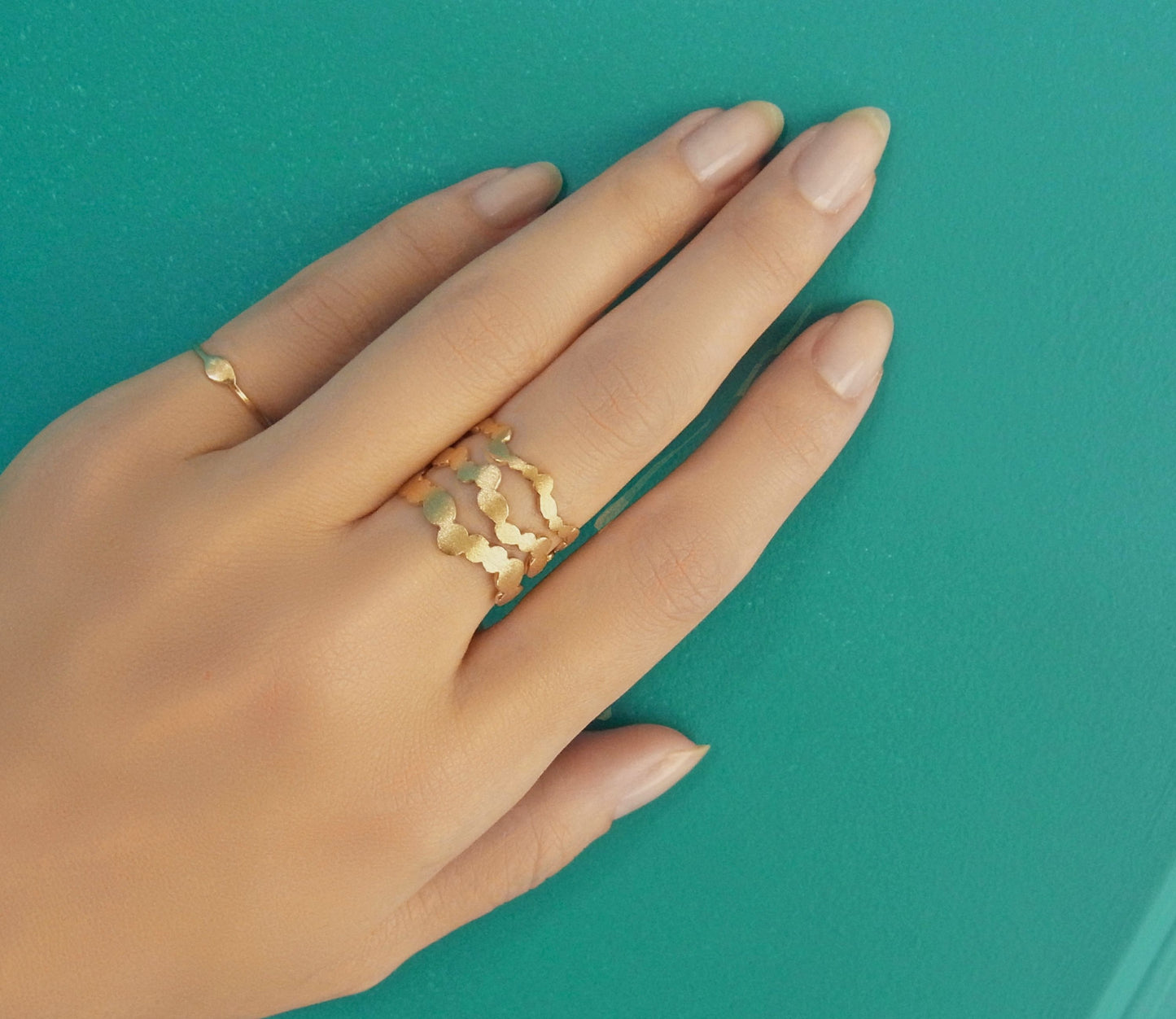 rhythm marumaru ring 1 / K18