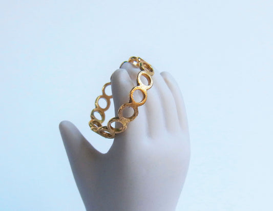 circle ring 2 / K18YG