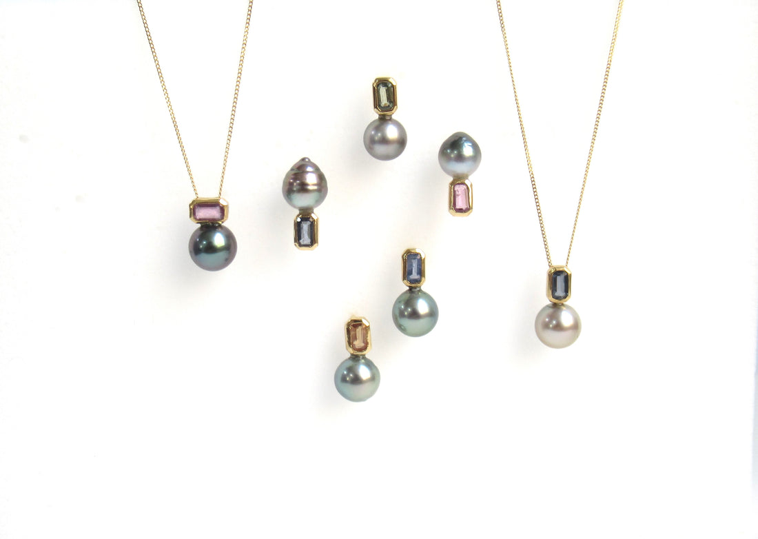 kerama pearl × sapphire collection