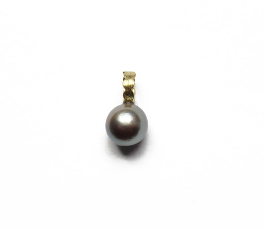 kerama pearl × marumaru charm top / K18