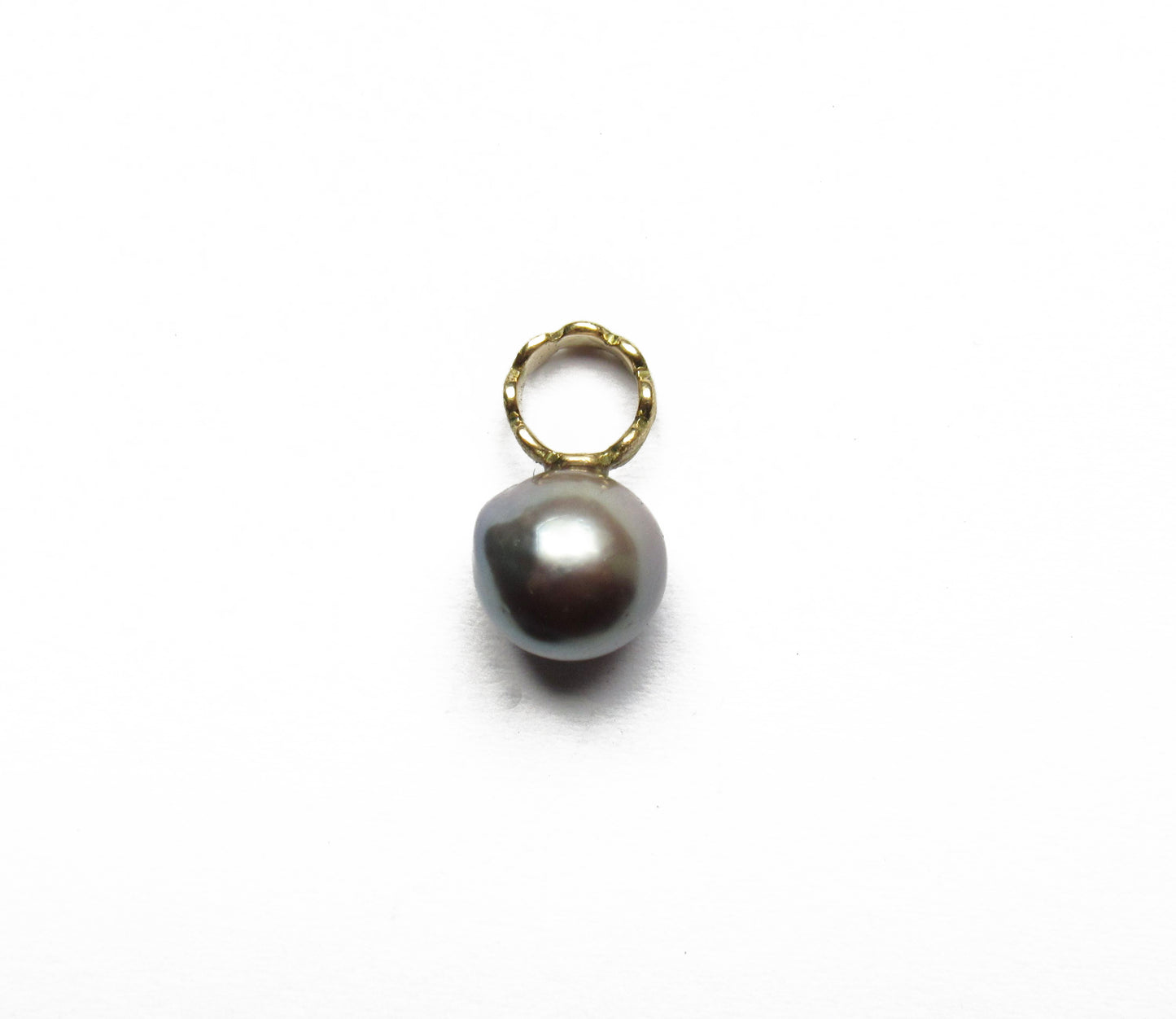 kerama pearl × marumaru charm top / K18