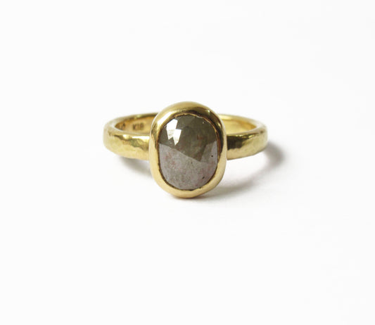 2.24ct natural diamond ring (11.5号) / K18