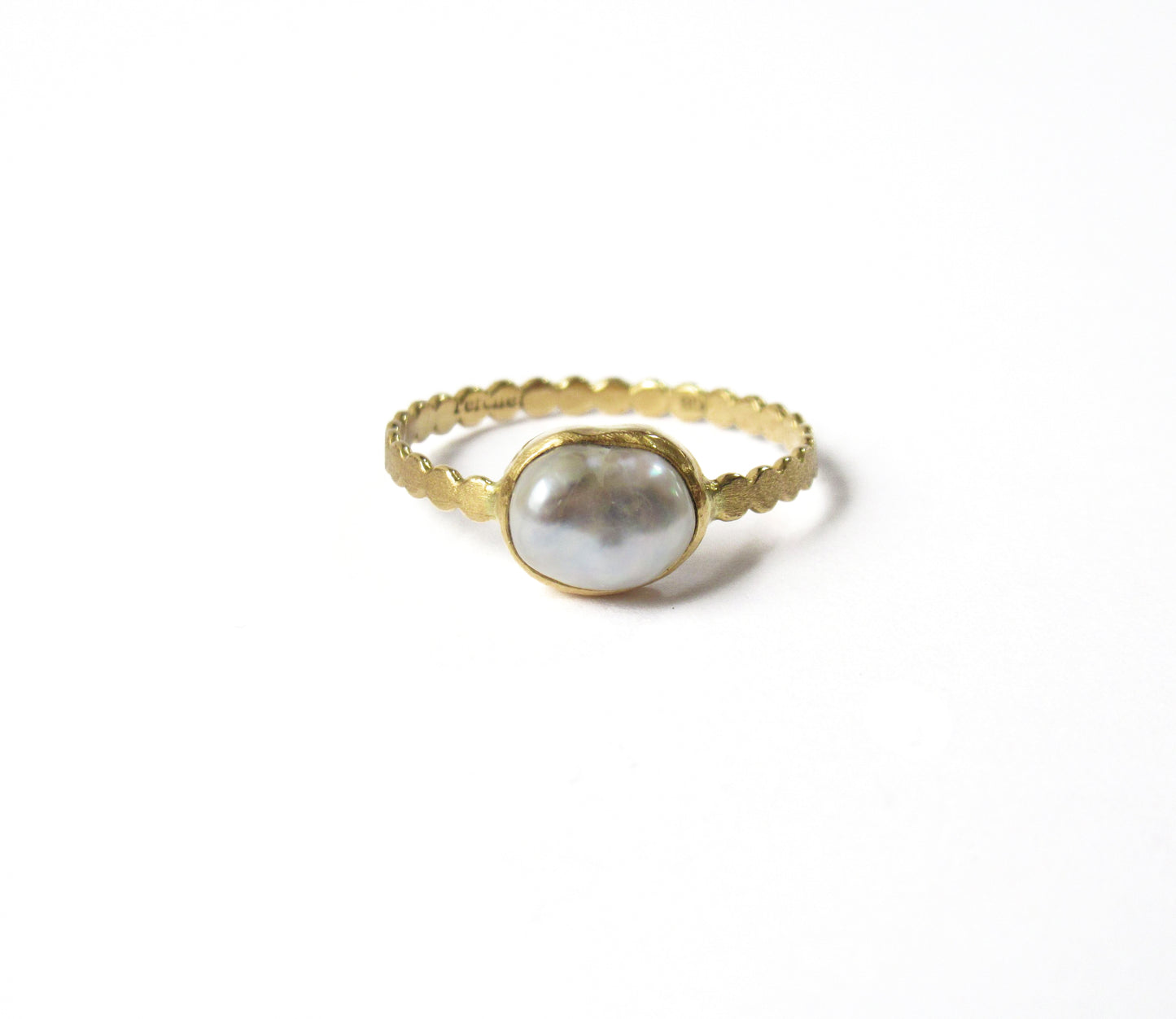 kerama pearl ring (12.5号) / K18