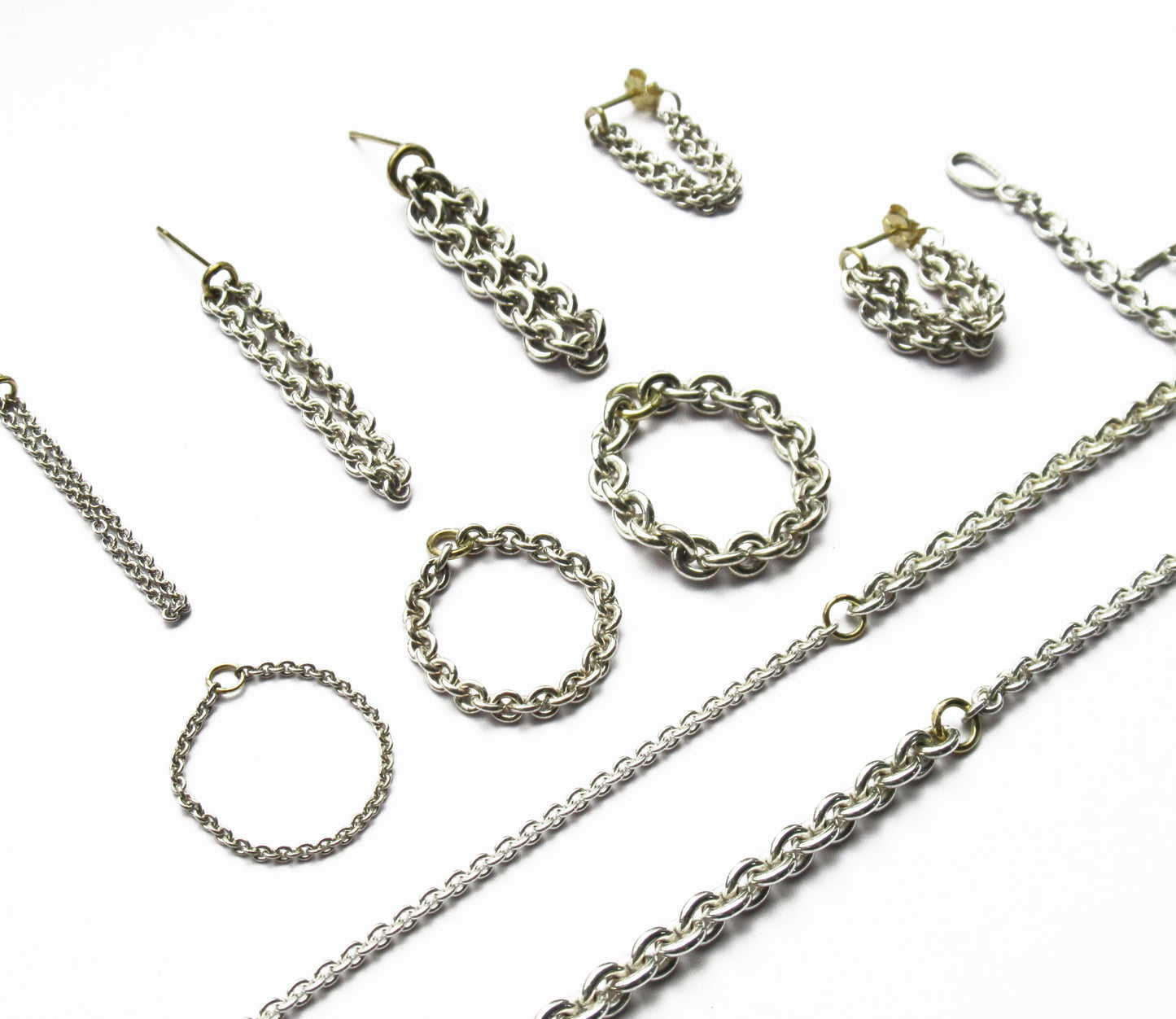 loop ring 1 / Silver,K18