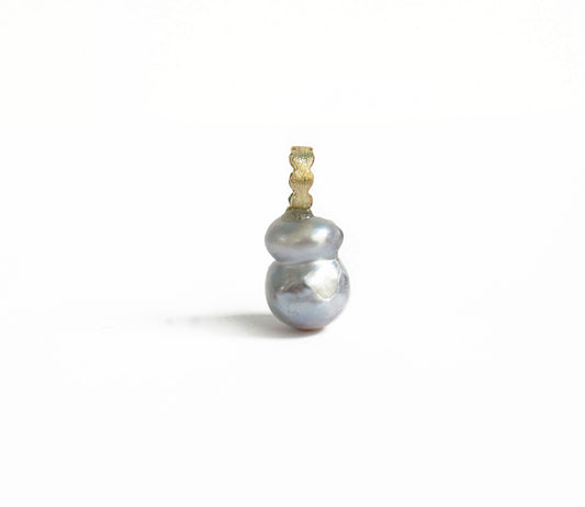 kerama pearl × marumaru charm top  / K18