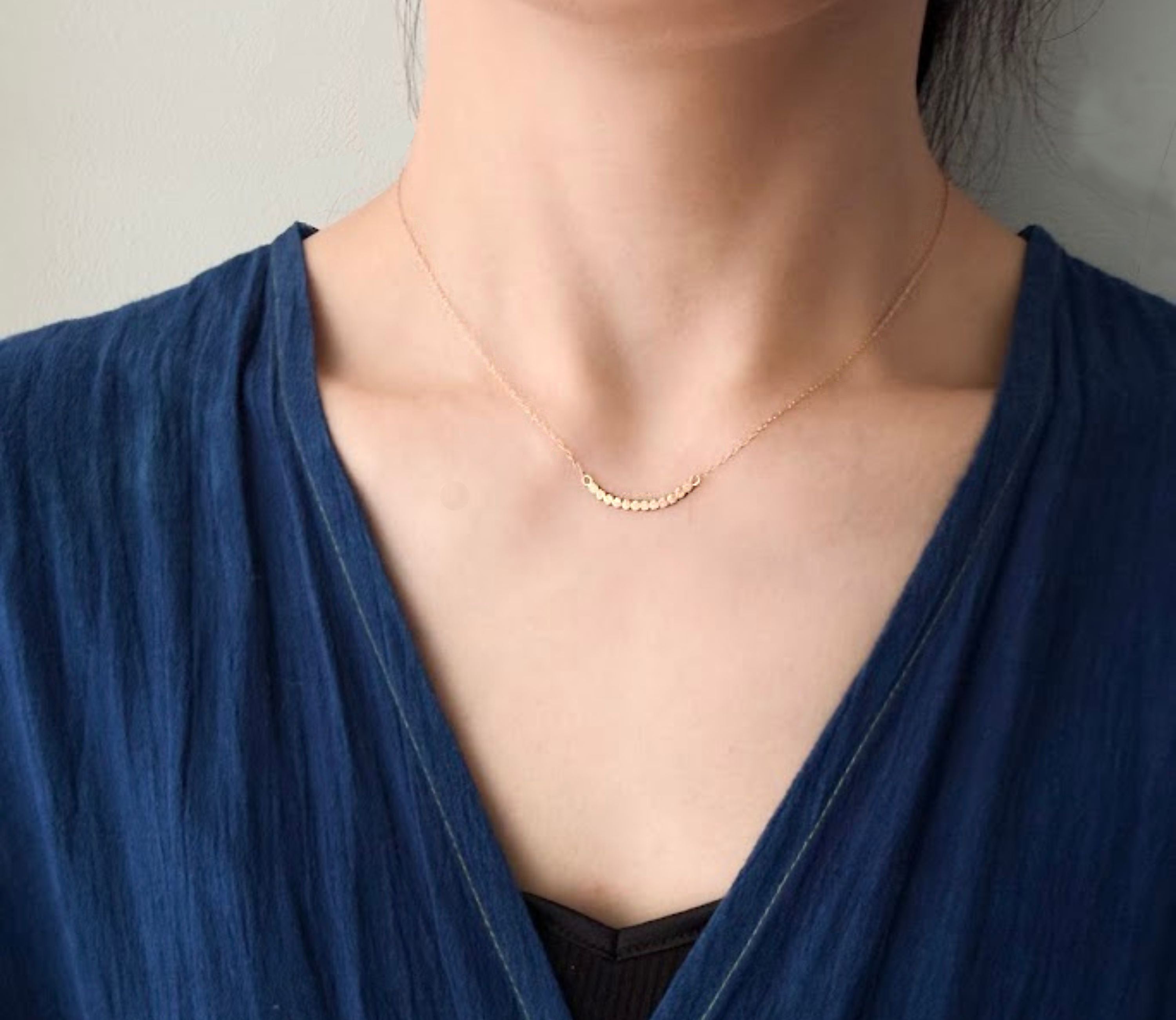 marumaru necklace (K18/40cm) – Perché?