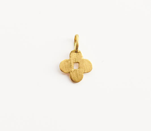 flower charm / K18