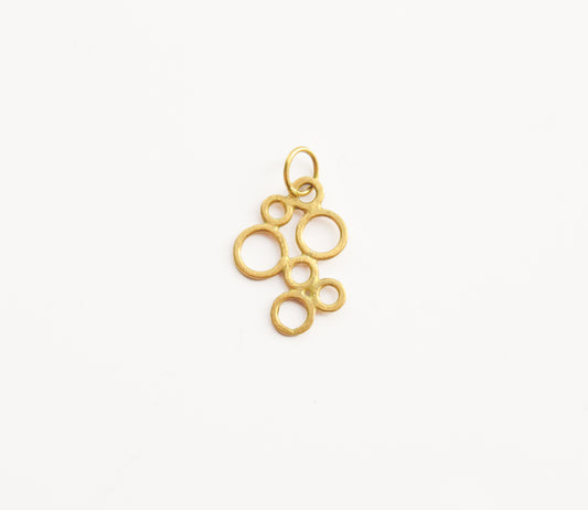 bubble charm 2 / K18