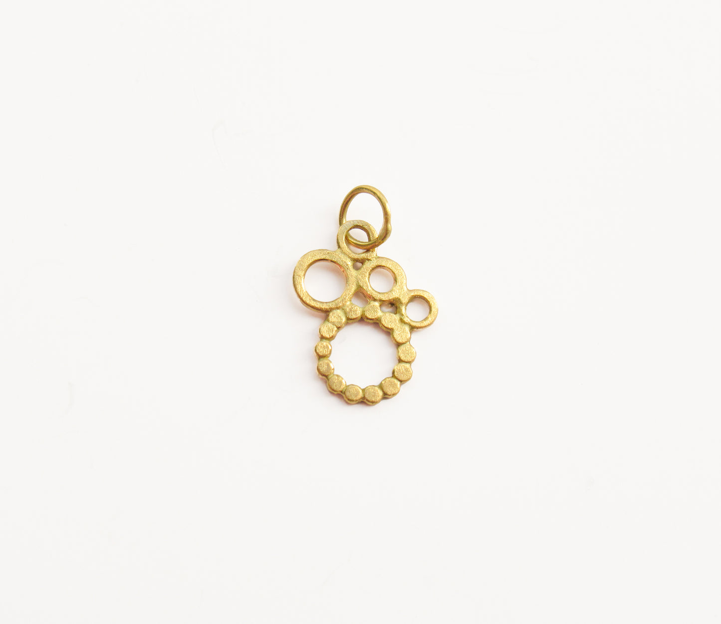 bubble charm 3 / K18