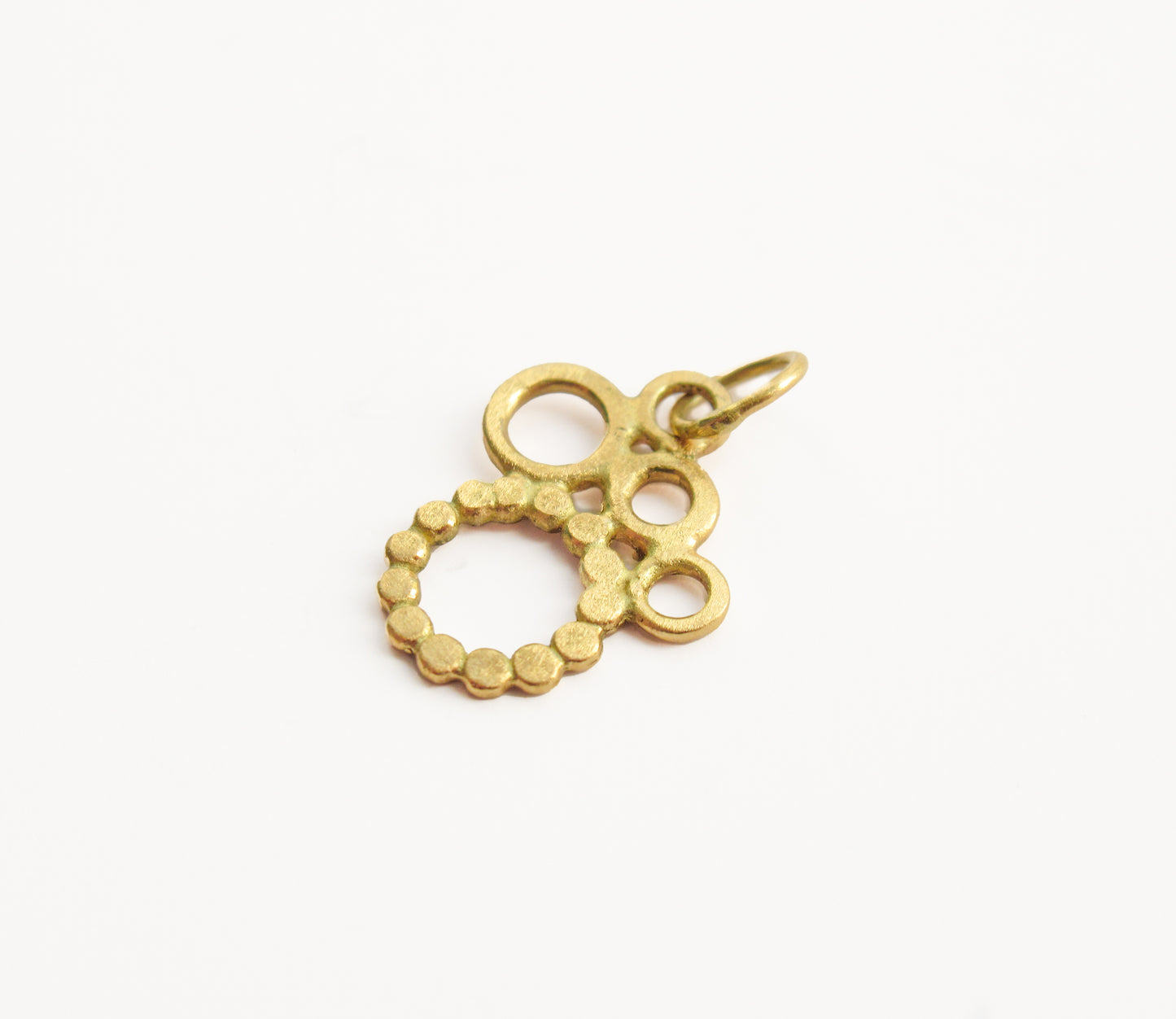 bubble charm 3 / K18