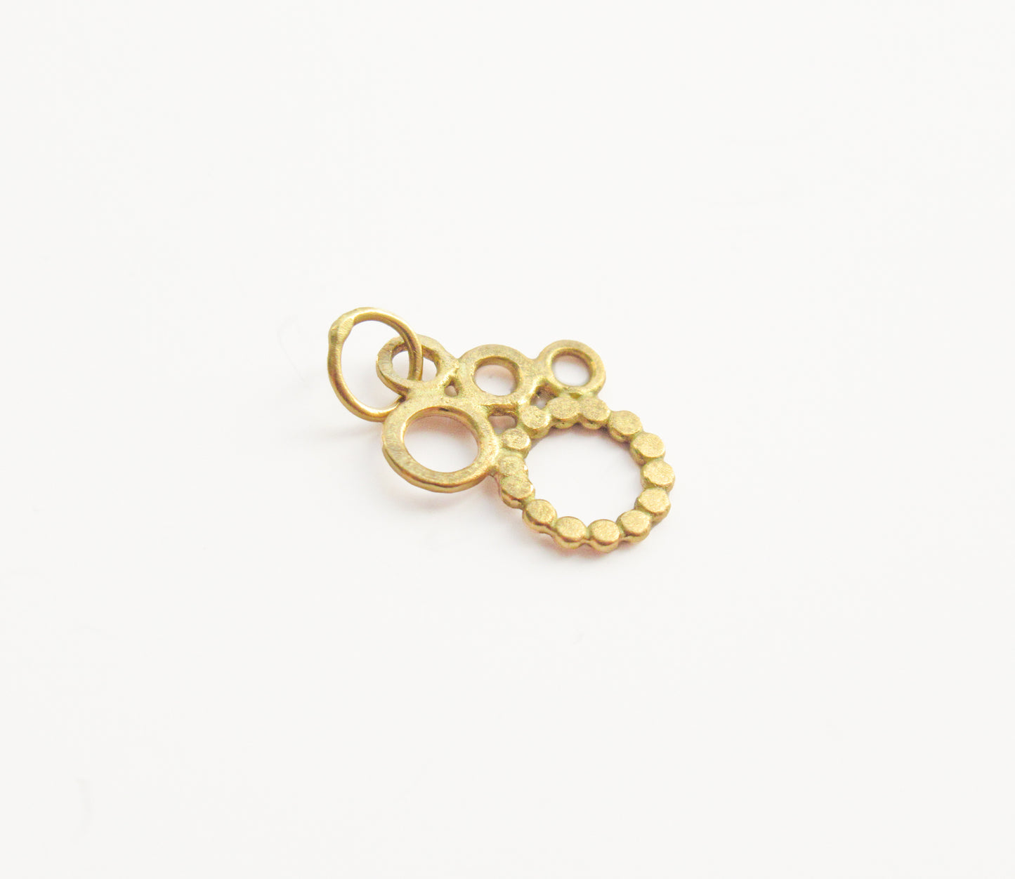 bubble charm 3 / K18