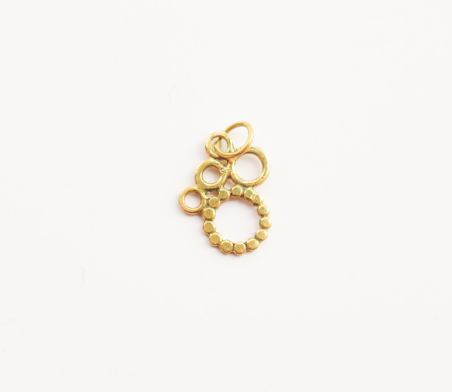 bubble charm 3 / K18