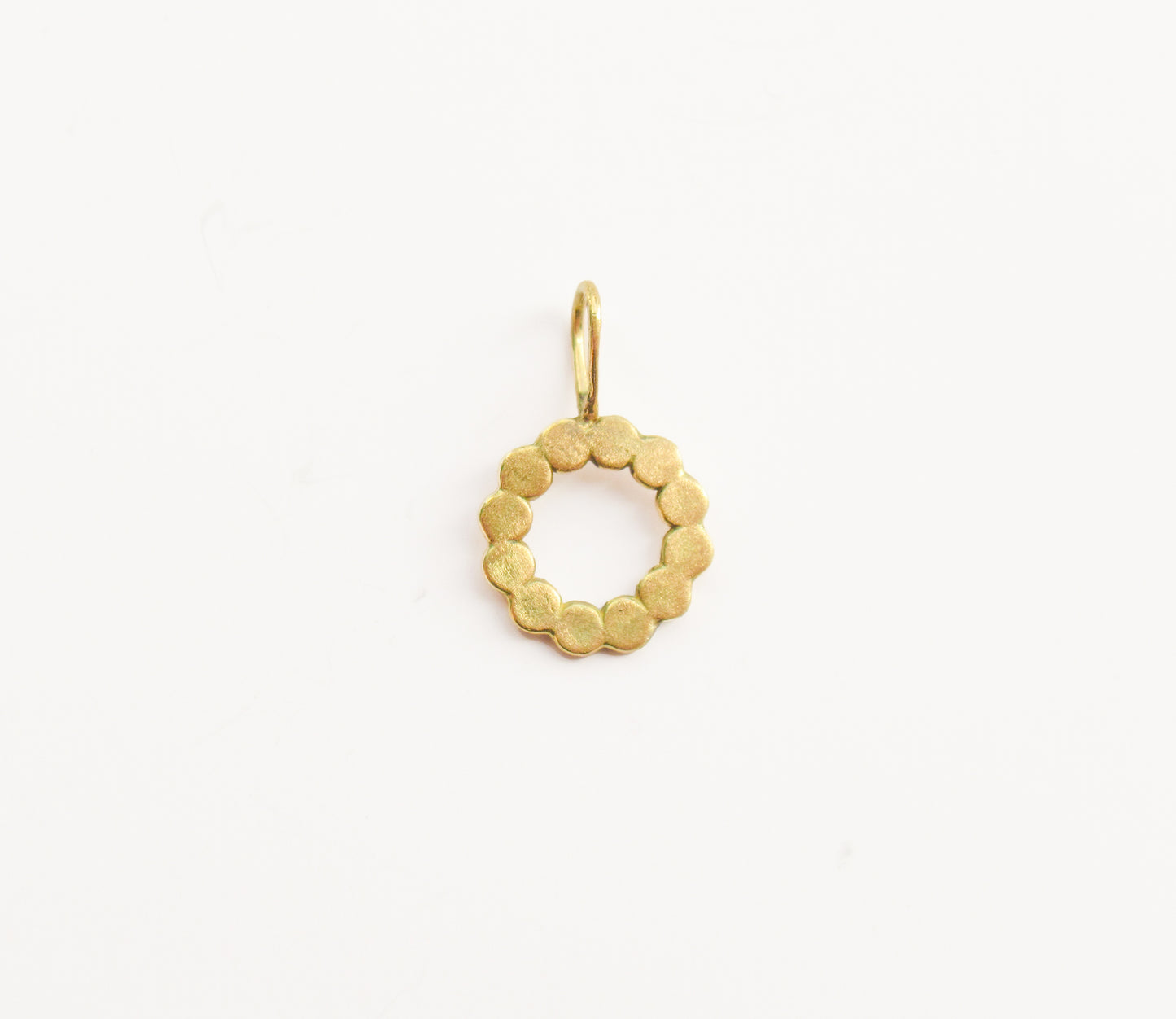 round marumaru charm / K18